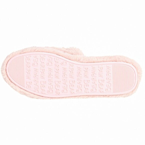 NWT Bearpaw Maxine Cozy Faux Fur One Band Sandal Slippers - Picture 5 of 8